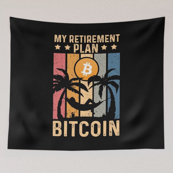 Item preview, My Retirement Plan Bitcoin designed and sold by ohmier.