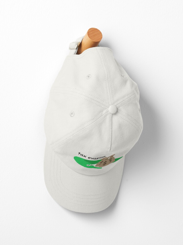 Alternate view of Tax Evasion Worm On A String Cap