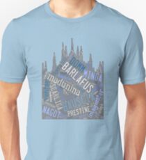 Milano e i suoi vocaboli Slim Fit T-Shirt