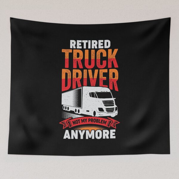 Item preview, Retired Truck Driver Trucker Retirement Gift designed and sold by Marcid95.