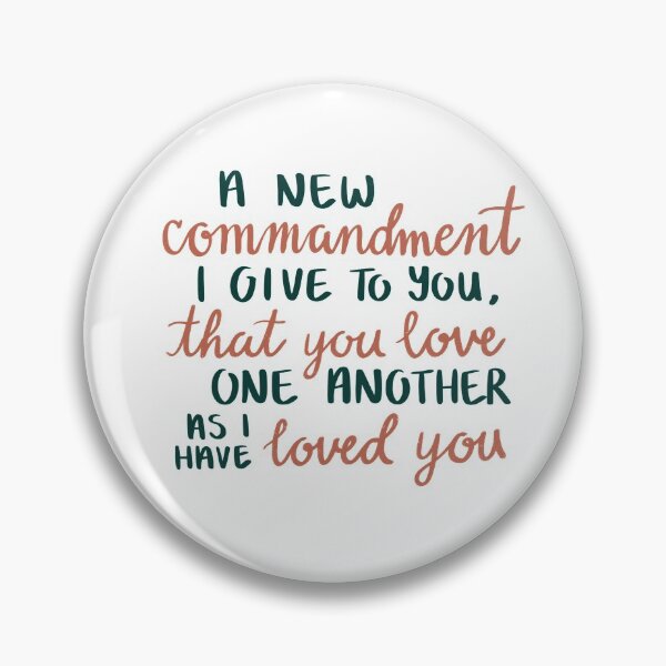 Item preview, A new commandment designed and sold by walkwithyes.