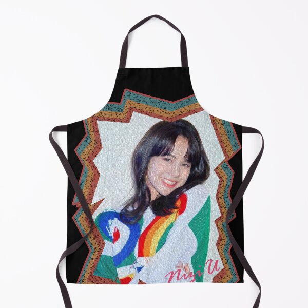 Item preview, Nina Hillman NiziU Nina Korean Kpop Retro Color Oil Paint Design designed and sold by Piosenka Art.