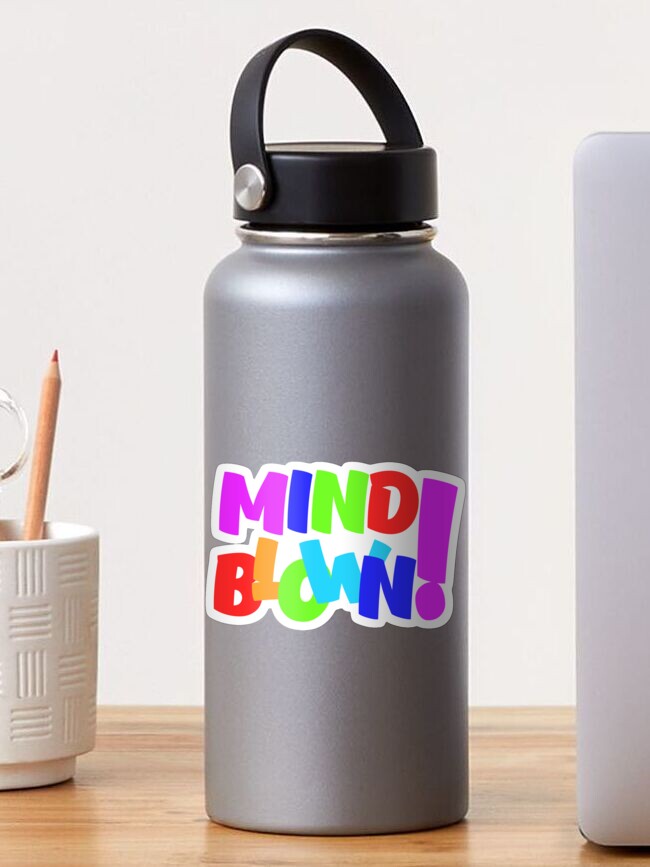 Thumbnail 1 of 3, Sticker, Mind blown designed and sold by reIntegration.