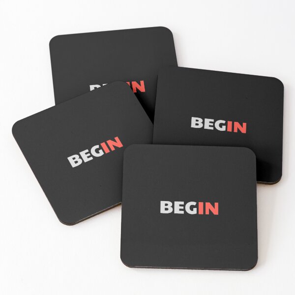 Item preview, Begin Simple Text Desgin designed and sold by PrimeDesignShop.