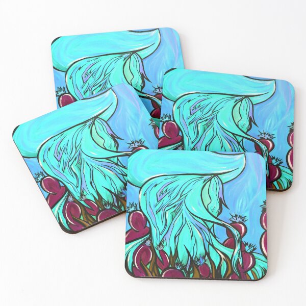Item preview, Blue Desert Cactus Woman designed and sold by KR Art Studio.