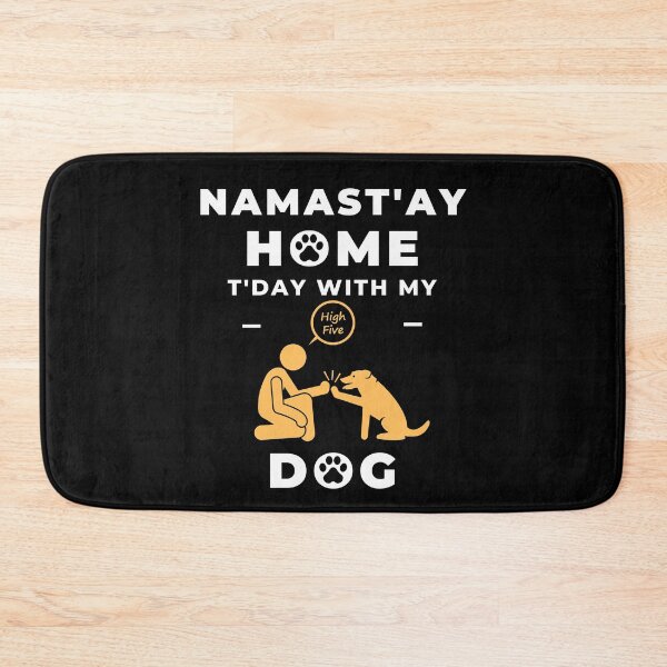Item preview, Namaste home with my dog designed and sold by Kiarasboutique.