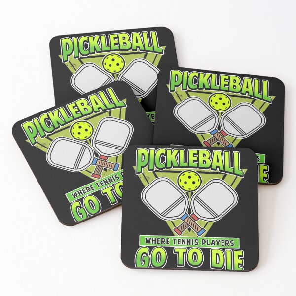 Item preview, Pickleball Gifts Where Tennis Players Go To Die designed and sold by Mesyo.