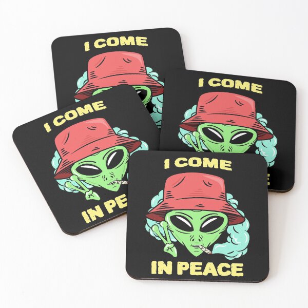 Item preview, I come in peace, alien  designed and sold by avit1.