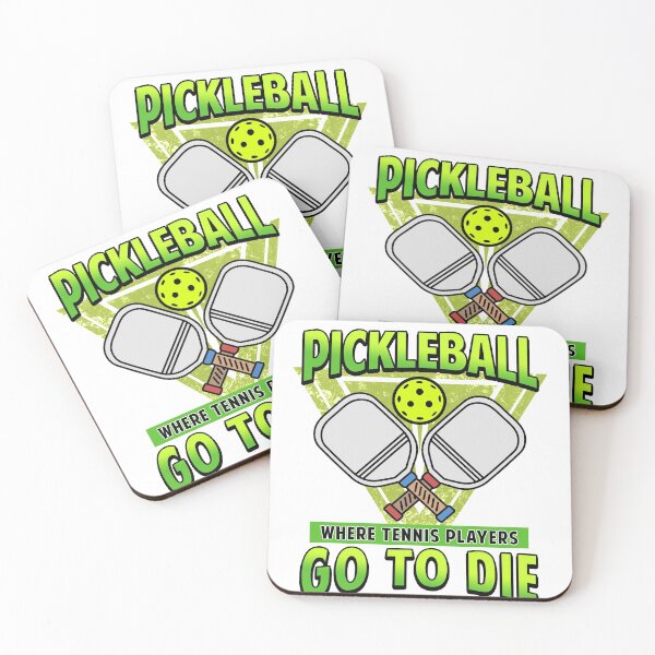 Item preview, Pickleball Gifts Where Tennis Players Go To Die designed and sold by Mesyo.