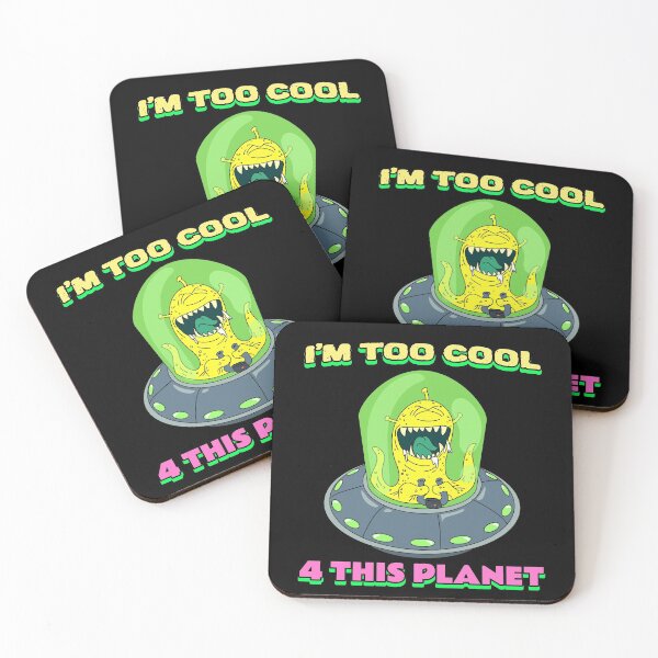 Item preview, Too cool for this planet, alien  designed and sold by avit1.