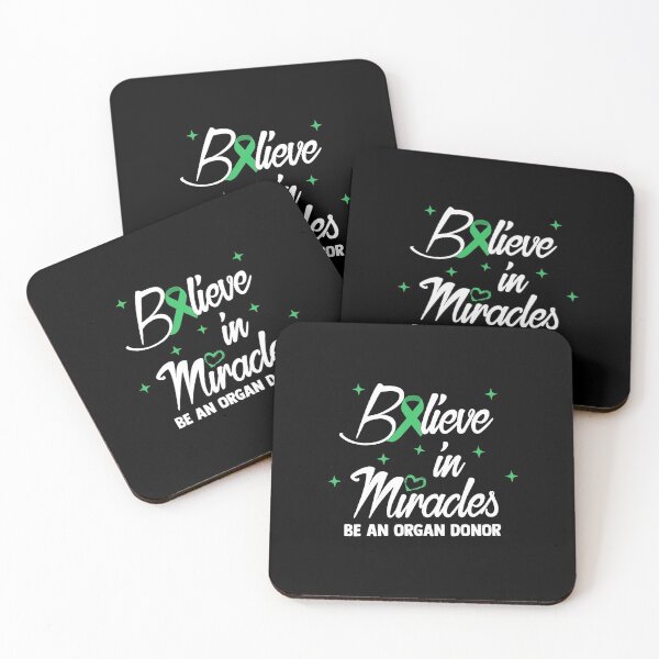 Item preview, Believe In Miracles Organ Donation Organ Donors Gift Ideas designed and sold by elamlakini.