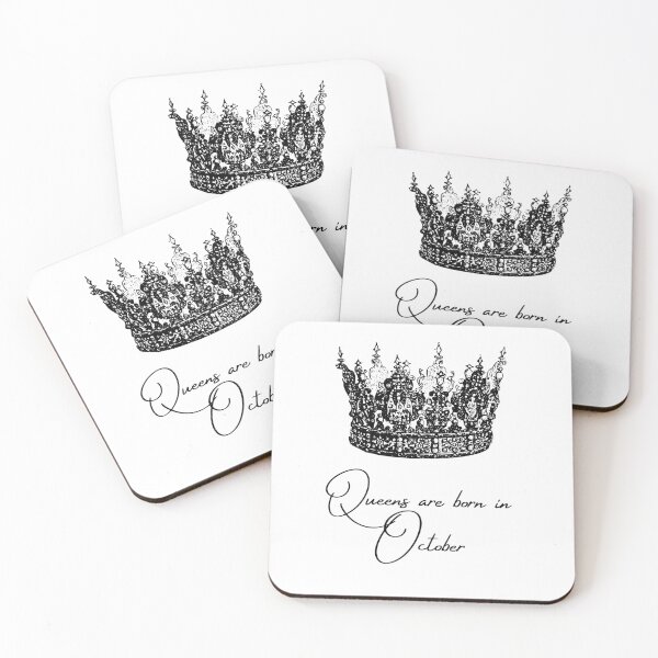 Item preview, Queens Are Born In October designed and sold by SummerTshirt.