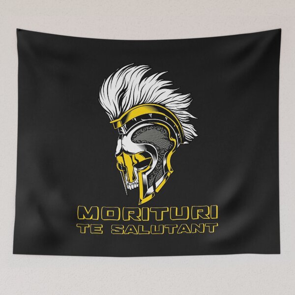 Item preview, Skull Gladiator Helmet Morituri Te Salutant Gift designed and sold by TheAplus.