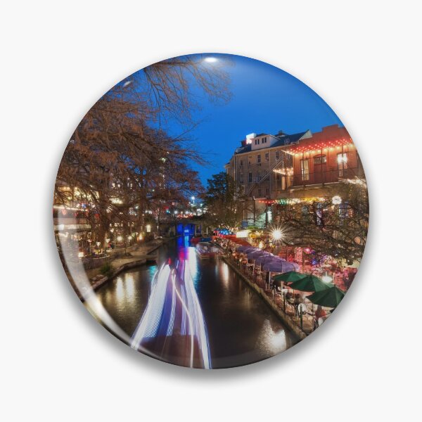 Artikelvorschau, Riverwalk San Antonio TX Abend entworfen und verkauft von Piper-Deals.