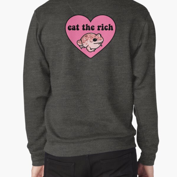 Item preview, Eat The Rich Frog designed and sold by melouker.