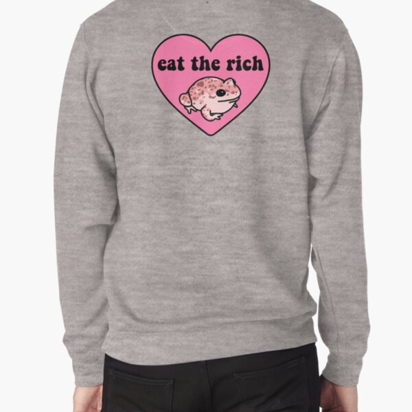 Item preview, Eat The Rich Frog designed and sold by melouker.