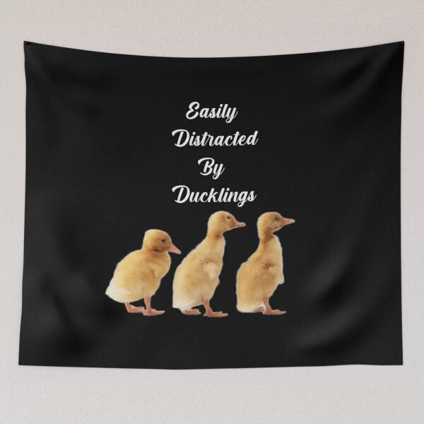 Item preview, Easily Distracted By Duckling designed and sold by ZubiyaArt.
