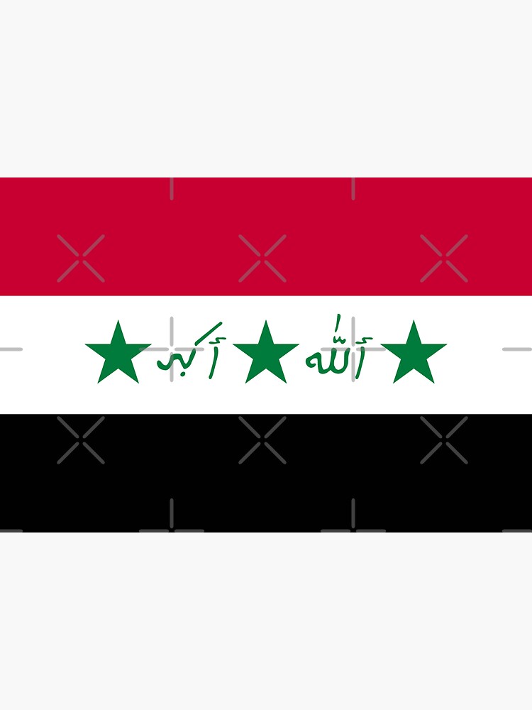 Sticker for Sale mit Irak-Flagge von Mo5tar