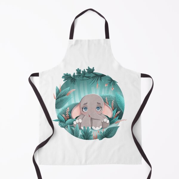 Item preview, 'Ele Boo' the cute Elephant | Baby Elephant | Elephant in the forest designed and sold by Illustratorpooh.