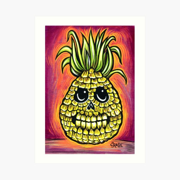 Pineapple! Art Print