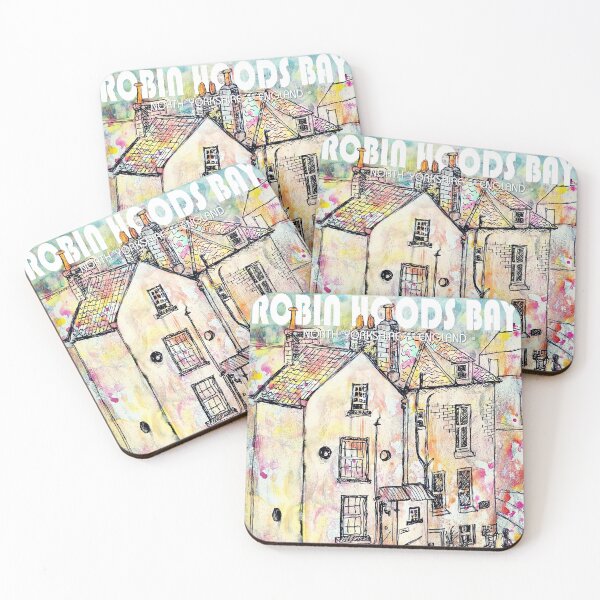 Item preview, Robin Hoods Bay Travel Poster designed and sold by Janeclarbour.
