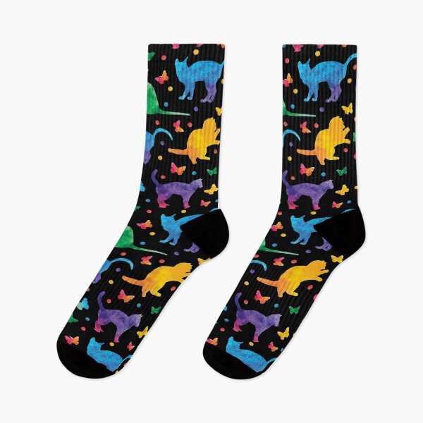 Item preview, Colorful Cat Pattern  designed and sold by kathybuble.
