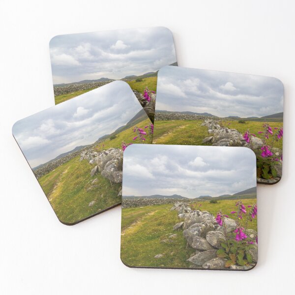 Item preview, The hills above the town of Llanbedr designed and sold by HalcyonPrints.