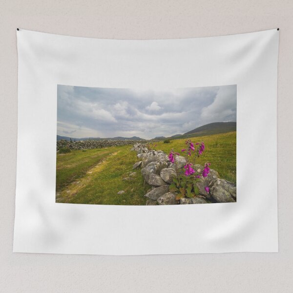 Item preview, The hills above the town of Llanbedr designed and sold by HalcyonPrints.