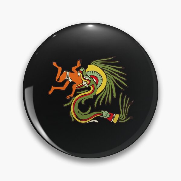Item preview, Quetzalcoatl Feathered Serpent Deity Mexican Aztec Gift designed and sold by TheAplus.