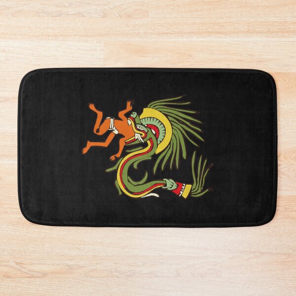 Item preview, Quetzalcoatl Feathered Serpent Deity Mexican Aztec Gift designed and sold by TheAplus.