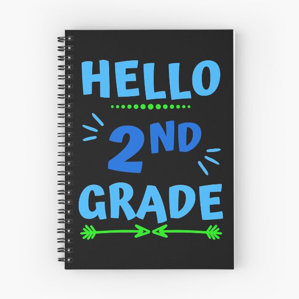 Item preview, hello second grade  designed and sold by Hey-Nice-Shirt.