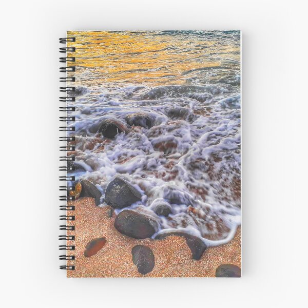 Item preview, Sunlit Ocean Sunset Beach designed and sold by Beachy.