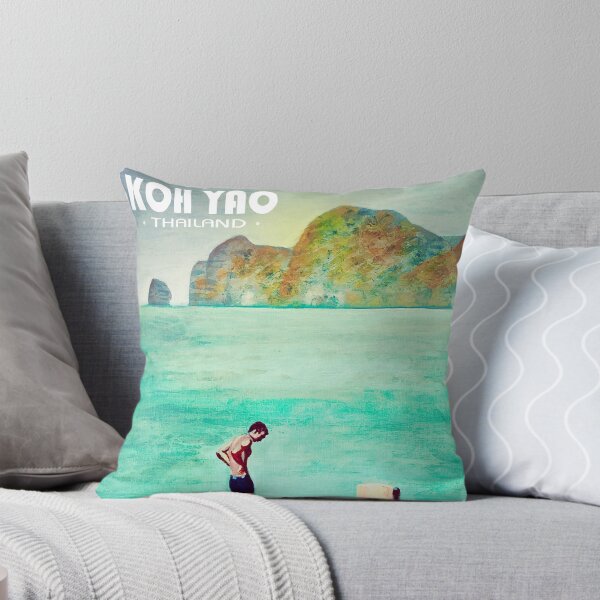 Item preview, Koh Yao Yai Travel Poster designed and sold by Janeclarbour.