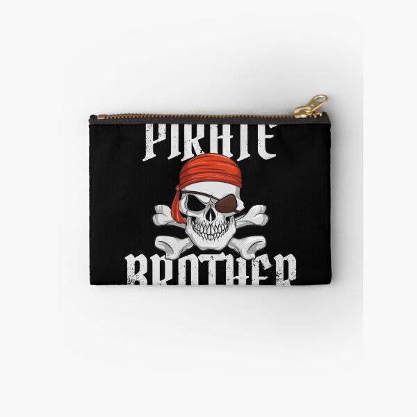 Item preview, Pirate Brother Halloween Skull & Crossbones Pirate Eyepatch Gear designed and sold by DynamicDesign.
