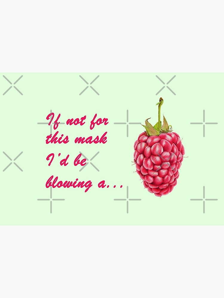 If not for this mask Id be blowing a raspberry by BethanyMilam