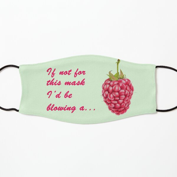 If not for this mask Id be blowing a raspberry Kids Mask