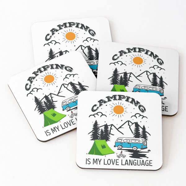 Item preview, Camping Is My Love Language, camping life designed and sold by MoSaid.