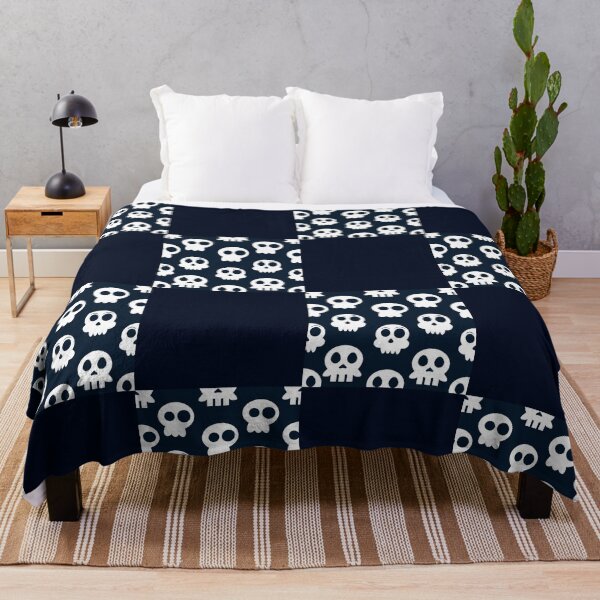 Item preview, Black and White Skull Pattern designed and sold by JDWCreations.