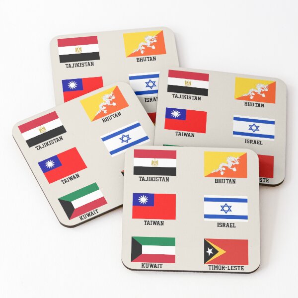 Item preview, Country Flags Sticker Pack 15 -  designed and sold by FladsynnDesigns.