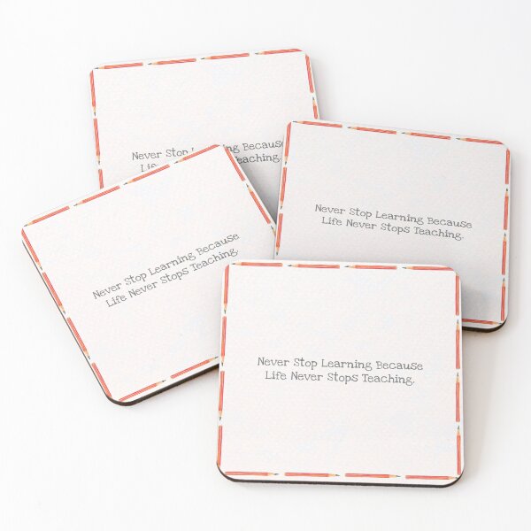 Item preview, Never Stop Learning designed and sold by SoundConvo.