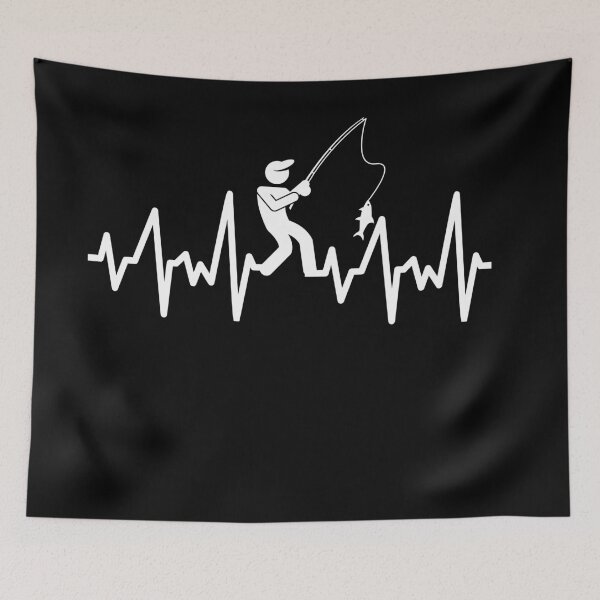 Item preview, Fishing heartbeat  designed and sold by Tej0711.