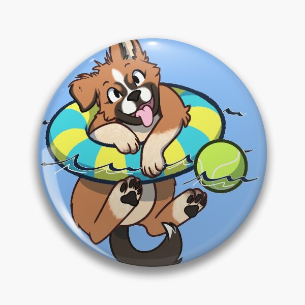 Item preview, Pool day puppy designed and sold by plsfeedthebear.