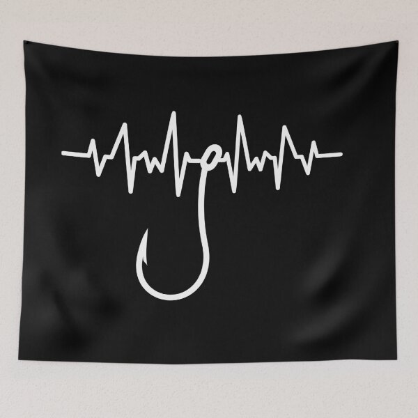 Item preview, Fishing heartbeat  designed and sold by Tej0711.