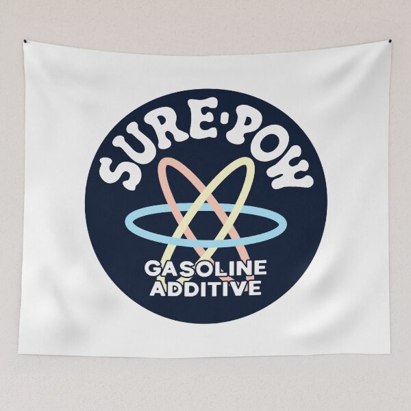 Item preview, Sure-Pow Gasoline Additive (Original - White) designed and sold by Justin Ellis.