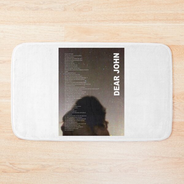 Item preview, Dear John Taylor Swift Poster designed and sold by Maddie Guyton.