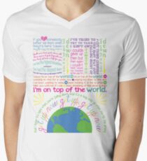 On Top Of The World (2) Men's V-Neck T-Shirt