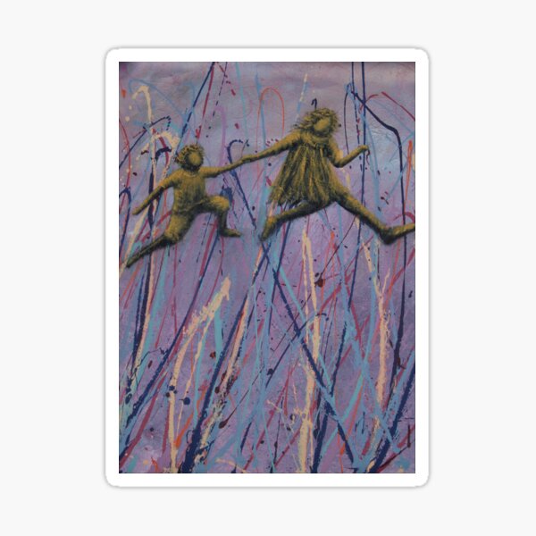 Above and Beyond by 'Donna Williams' Sticker