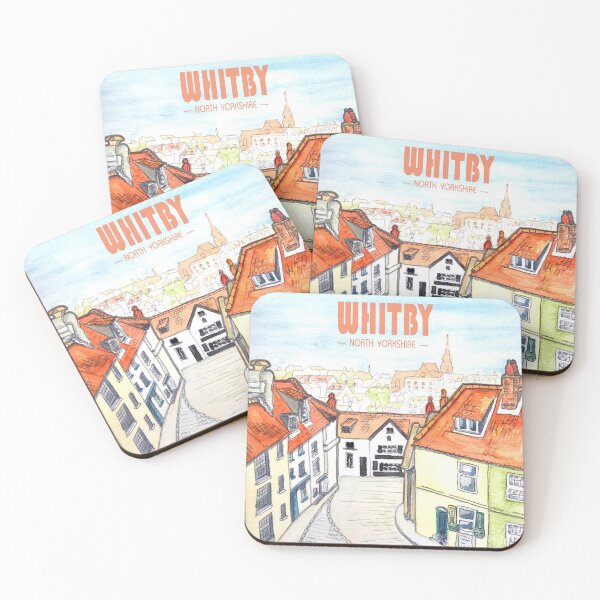 Item preview, Whitby Travel Poster designed and sold by Janeclarbour.