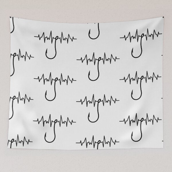 Item preview, Fishing heartbeat  designed and sold by Tej0711.