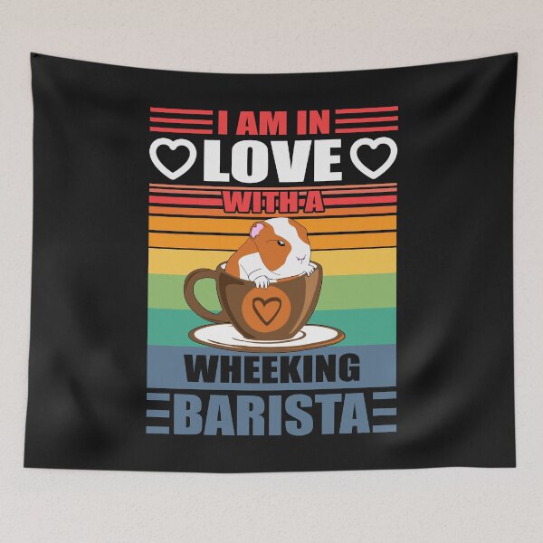 Item preview, Barista Love Coffee Guinea Pig Gift for Women designed and sold by TheAplus.